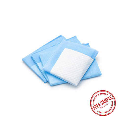 Free sample of medium 18x24 inch scented blue pet training pads