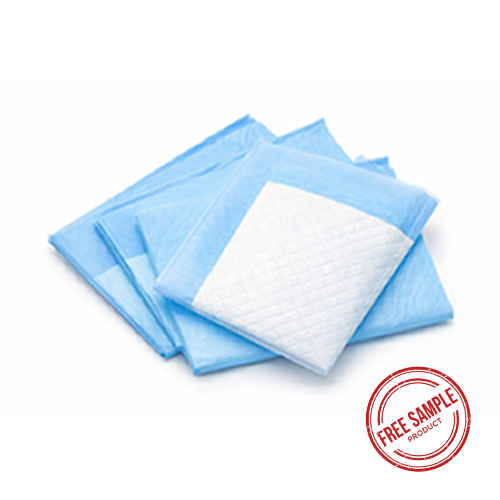 Free sample of extra large 24x36 inch scented blue pet training pads